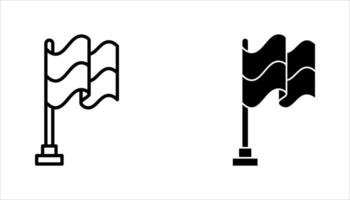 Simple Set of Flag Icon set, vector