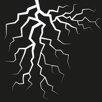 White cracks. Cracks in the ground, cracks on the surface of the earth from an earthquake. vector