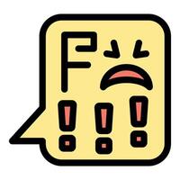 Expressing frustration with angry exclamation marks vector