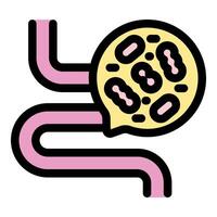 Intestinal bacteria colonizing human intestines, maintaining gut health vector
