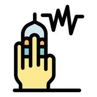 Hand controlling smart home device using mobile app generating wireless signal vector