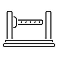 Automatic gate closing and opening for access control vector