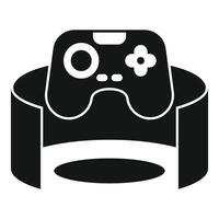Vr gaming headset with controller representing immersive virtual reality experience vector