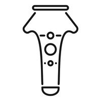 Futuristic controller embracing innovation in gaming technology vector