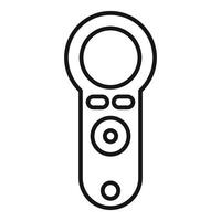 Vr controller showing modern technology for virtual reality experience vector