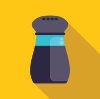 Pepper shaker adding flavor and spice to culinary delights vector