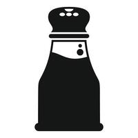Salt shaker ready to add flavor to any dish vector