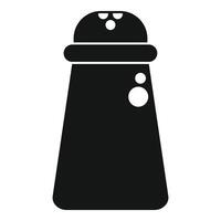 Salt shaker icon representing flavor and seasoning vector