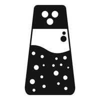 Salt or pepper shaker icon representing culinary seasoning for flavor enhancement vector