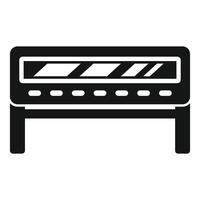 Digital audio mixing console representing sound recording and music production vector