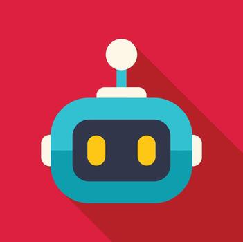 chatbot avatar enviando y recepción mensajes utilizando artificial inteligencia vector