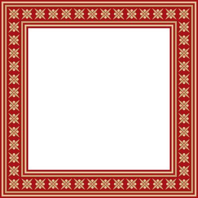 ector gold and red square classic byzantine ornament. Rectangle, border, Ancient Greece, Eastern Roman Empire frame