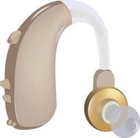 A hearing aid with a microphone and a microphone vector