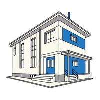 Building with Design Forstyle Should Modern vector