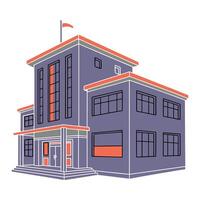 Building With Design Should Modern vector