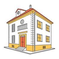 Building With Design Shoulds Modern vector