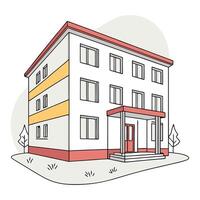 Building with Design Forstyle Shoulds Modern vector