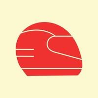 Helmet trendy art beautiful abstract illustration colorful useful design vector