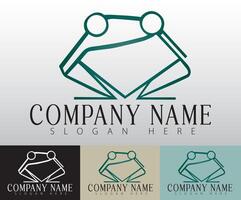 A simple frog logo conveys evolution and ideal for brands on the cutting edge. vector
