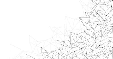network data lines connect abstract background vector