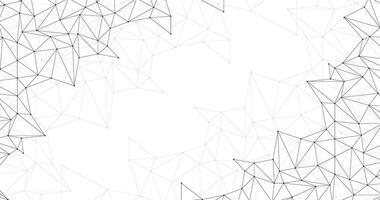 communication future modern lines connecting with dots together background template vector