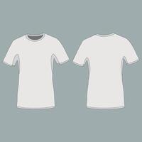 sketch of a t-shirt in plain colors vector