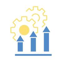 Improvement icon. .Editable stroke.linear style sign for use web design,logo.Symbol illustration. vector