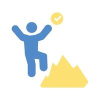 achieve icon. .Editable stroke.linear style sign for use web design vector
