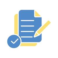 assessment icon. .Editable stroke.linear style sign for use web design,logo.Symbol illustration. vector