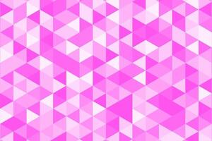 Pink Geometric Triangle Pattern with Bright Abstract Design and Pastel Accents vector
