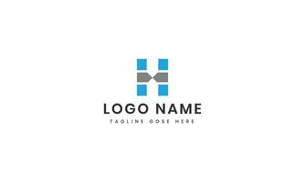 H letters logo design vector