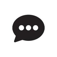 Comment icon speech bubble symbol. Speech bubble collection. vector