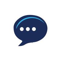 Chat icon. Talk bubble speech sign. Comment icon. Message, speech bubble vector