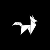 Fox Polygonal Lines, can use for Logo, Pictogram, Cute Animal Figure, Website, Apps, Pictogram, or Graphic Design Element. vector