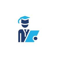 diploma holding education sertificate colored icon design good for web or mobile app vector