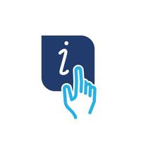 giving instruction or information modern colored icon design good for web or mobile app vector