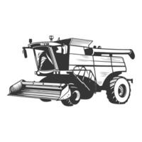 Combine Harvester Illustration vector