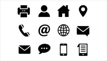 Web icon set. Social Media icon Illustration vector