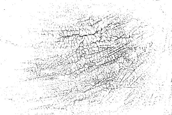Time-affected metal with rough spots