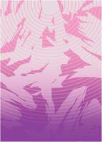 Pink Abstract Geometric Background with Gradient Effect vector
