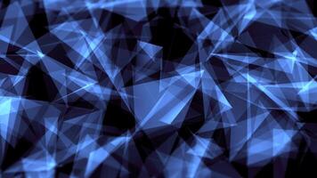 Blue color 4K Abstract Backgrounds Loopable glow video