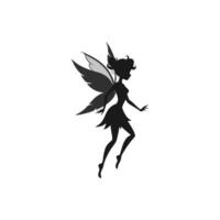 Enchanting Fairy Illustration Design on White Background vector