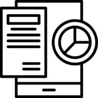 Storage Line Icons vector