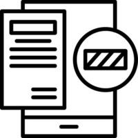 Loading Line Icons vector