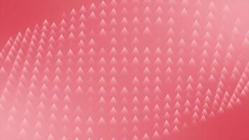 Red color appearing and disappearing arrow shapes modern design loop able geometrical background video