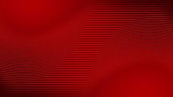 Red color multiple parallel lines abstract pattern with blank space modern design loop able geometrical background for presentation purpose video