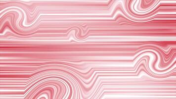 Red abstract wavy lines 3d depth gradient design Loop-able dark geometrical background video