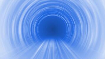 Royal blue color 3d tunnel abstract design Loop-able seamless background video