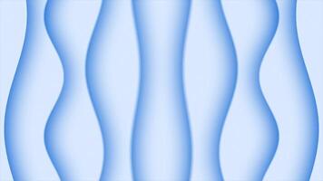 Royal blue color simple and classy wavy lines abstract design Loop-able geometrical background video