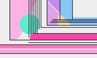 A colorful abstract background with a pink, blue and green design vector